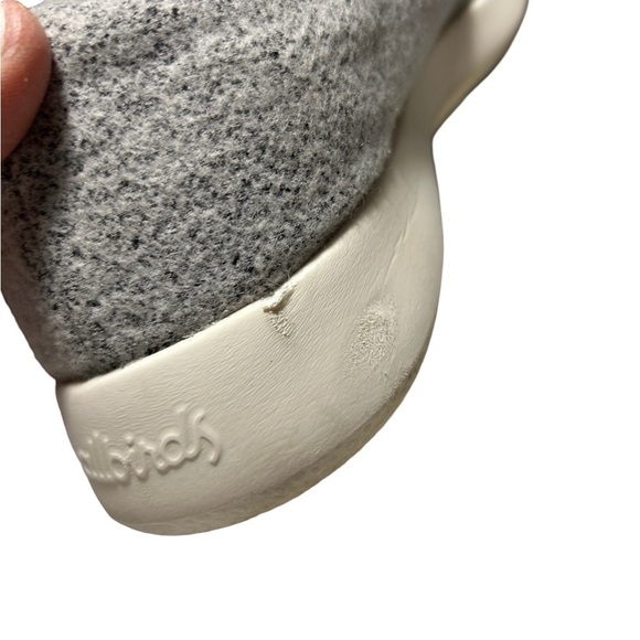 Allbirds Wool Runners Womens Sneakers Size 10 Light GRAY - Picture 4 of 8